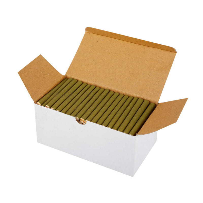 84MM HAND ROLLED TUBES- HEMP WRAPPER - 170 TUBES PACK