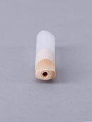 French White Refined Wood Filter Tubes 9mm Dia 170 Tubes/Pack - The Cones Factory