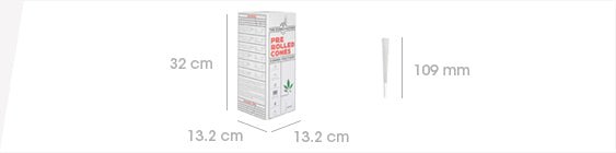 King Size Cone Blunt Wraps - The Cones Factory