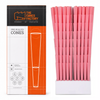 CÔNES PRÉ-ROULÉS DOGWALKER (70mm) - ROUGE PASTEL - BOÎTE DE 1000 CÔNES