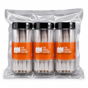 109mm King Size 100% Organic Hemp Paper MW Filter Cones Jars