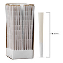 98 MM VORGEROLLENE KEGEL, SCHACHTEL MIT 800 KEGELN, 100 % HANF