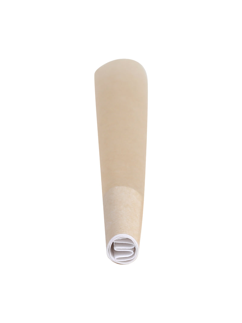 LITTLE FATBOY 120MM PRE ROLLED CONES - UNREFINED BROWN - JAR OF 25 CONES