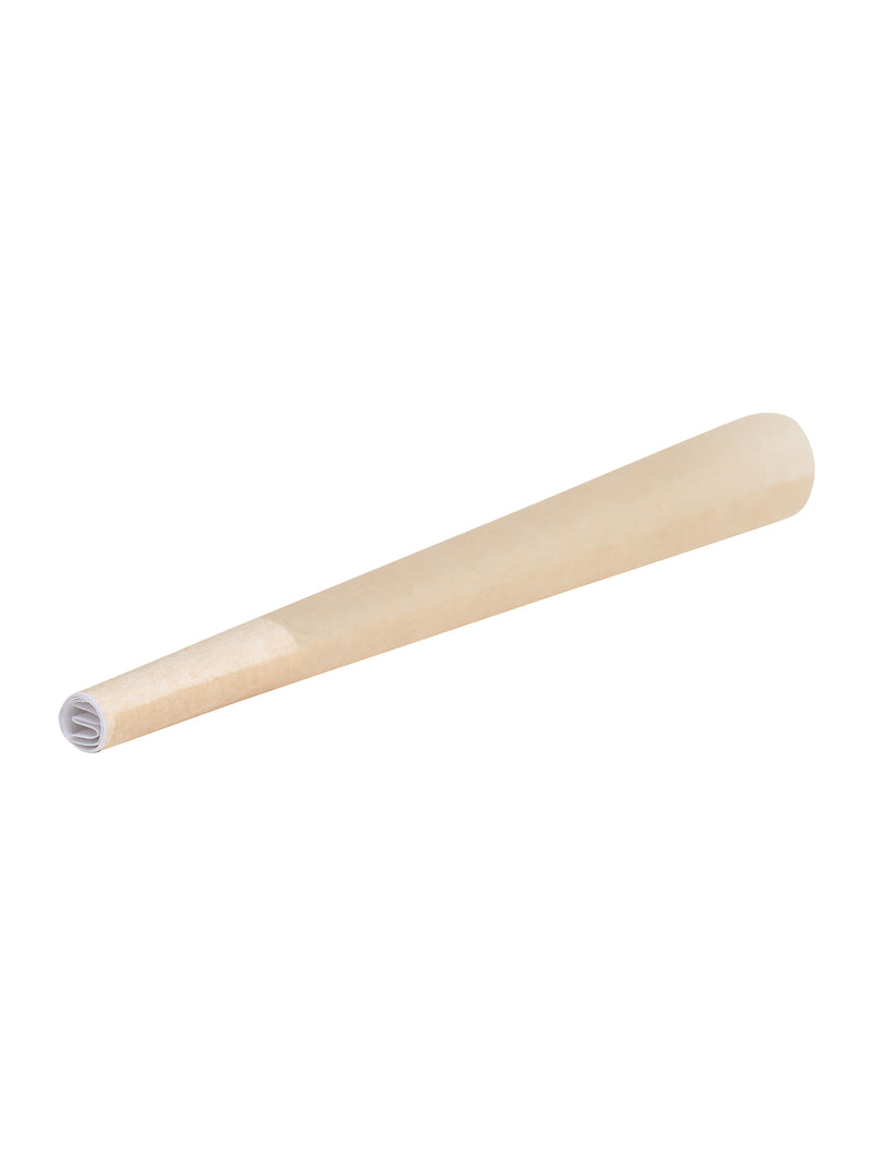 LITTLE FATBOY 120MM PRE ROLLED CONES - UNREFINED BROWN - JAR OF 25 CONES