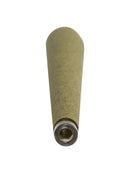 KING SIZE 109MM HAND ROLLED GLASS TIPS CONES - GREEN HEMP WRAPPER - BOX OF 150 CONES - The Cones Factory