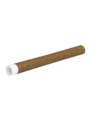 HAND ROLLED CERAMIC TIPS TUBES - BROWN HEMP WRAPPER - The Cones Factory