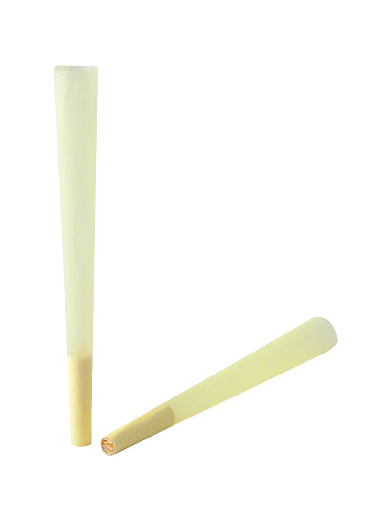DOGWALKER (70mm) PRE ROLLED CONES - MELLOW YELLOW - BOX OF 1000 CONES - The Cones Factory