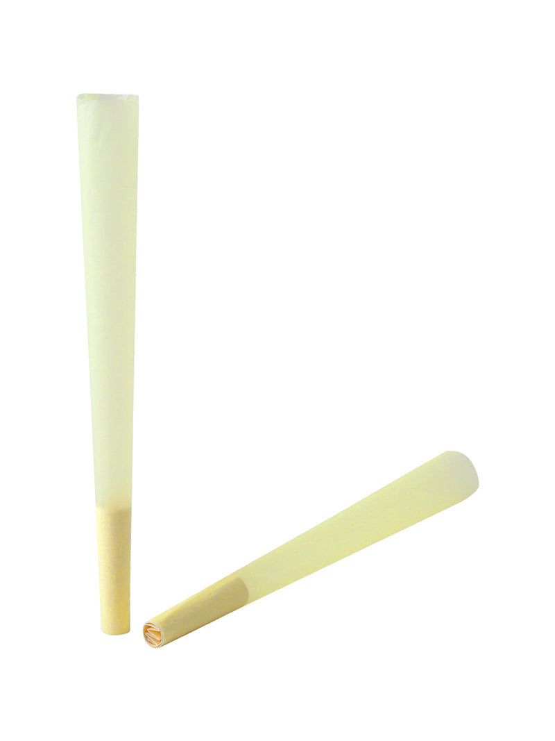STANDARD 98MM PRE ROLLED CONES - MELLOW YELLOW - BOX OF 800 CONES