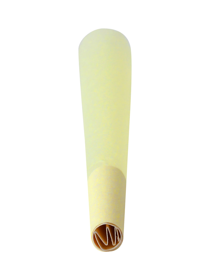 STANDARD 98MM PRE ROLLED CONES - MELLOW YELLOW - BOX OF 800 CONES
