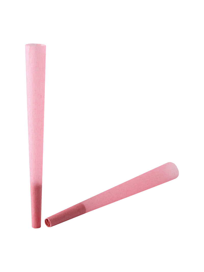 SHORTYS (53mm) PRE ROLLED CONES - PASTEL RED - JAR OF 50 CONES