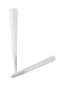 STANDARD (98MM) PRE ROLLED CONES - French White - JAR OF 50 CONES - The Cones Factory