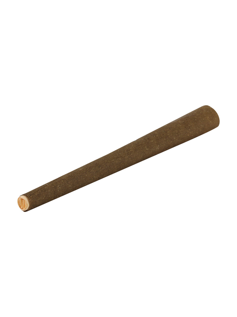 KING SIZE 109 MM - BRAUNER HANFWRAP-BLUNT - GLAS MIT 50 KEGELN