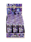 84MM (1 1/4 SIZE) BROWN HEMP WRAP CONES - 6 PACK - BOX OF 180 CONES - The Cones Factory