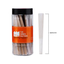 98mm Standard Unrefined Brown Paper M W Filter Cones Jar