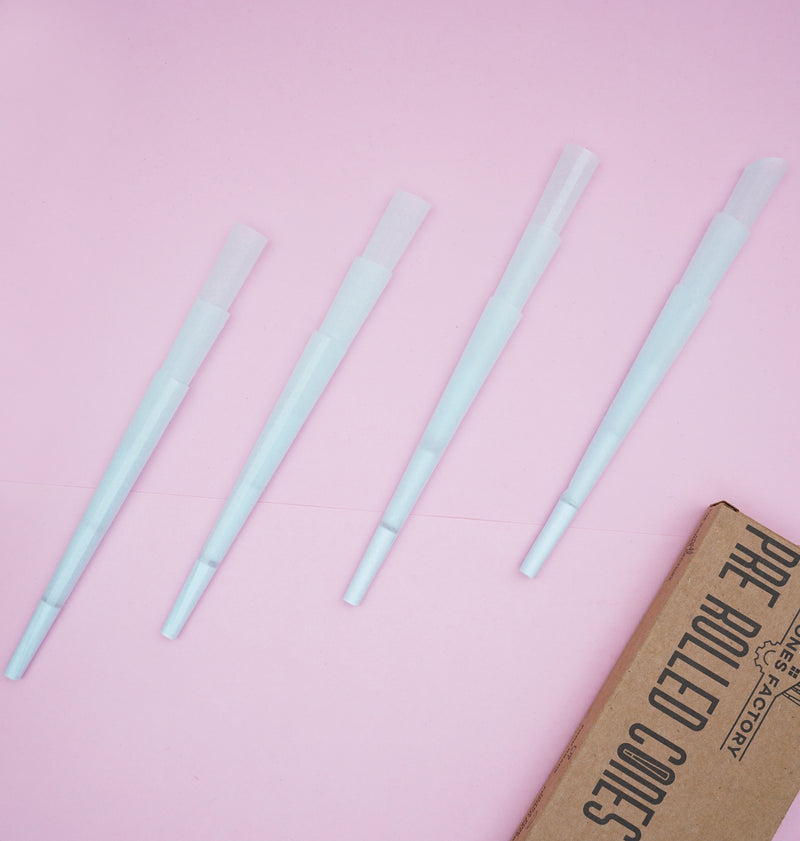 DOGWALKER (70mm) PRE ROLLED CONES - SKY BLUE - BOX OF 1000 CONES