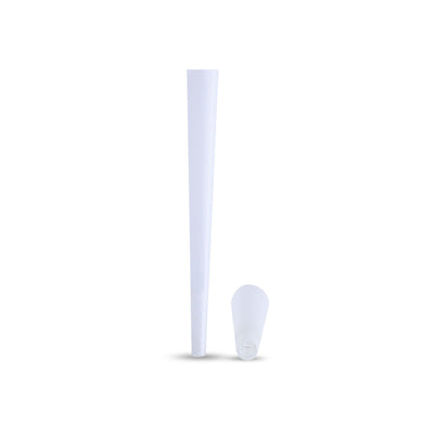 French White Conical Glass Filter 150 Cones/Pack - The Cones Factory