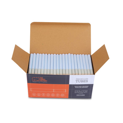 Sky Blue Tubes - Wooden Pinch Filter - Dia 9mm 170 Tubes/Pack - The Cones Factory