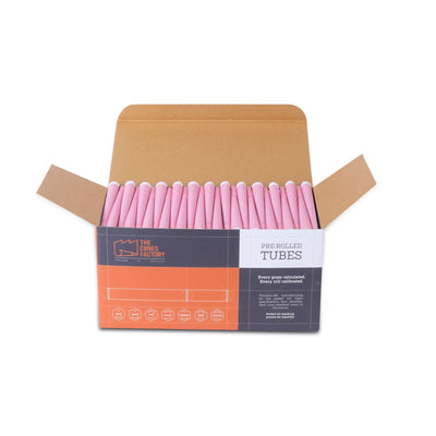 Pastel Red Cones with Conical Ceramic Filter Tips - The Cones Factory