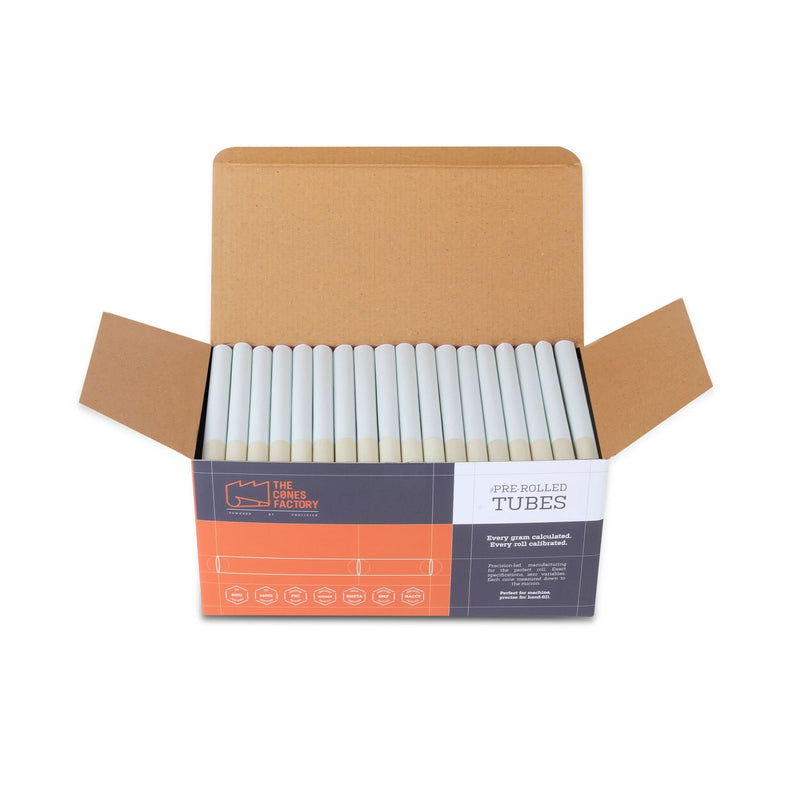 Light Green - Cylindrical Wood - Dia 11mm 150 Tubes/Pack - The Cones Factory