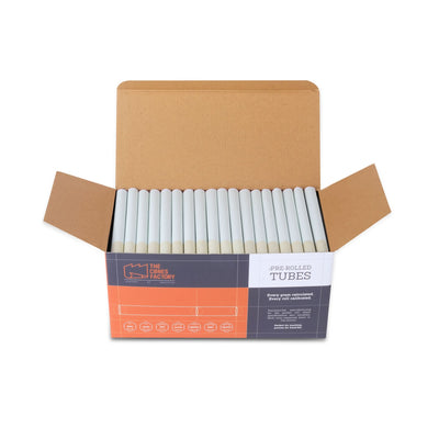 Light Green - Cylindrical Wood - Dia 11mm 150 Tubes/Pack - The Cones Factory