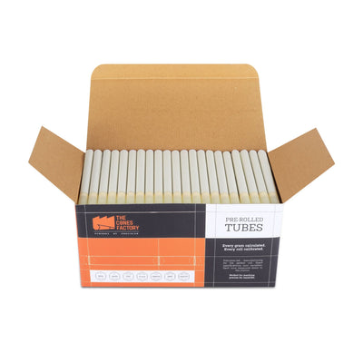 Mellow Yellow Tubes - Glass Filter - Dia 11mm 150 Tubes/Pack - The Cones Factory