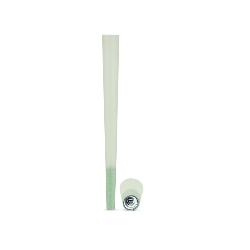 Light Green Cones with Spiral Filter Tip - The Cones Factory