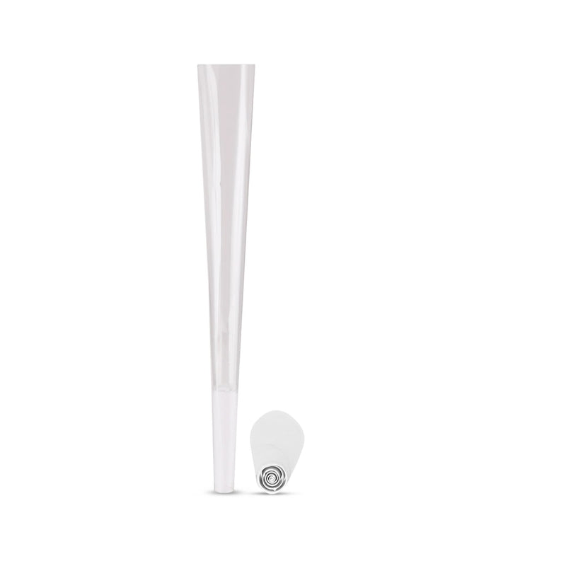 Cosmic Clear Cones with Spiral Filter Tip - The Cones Factory