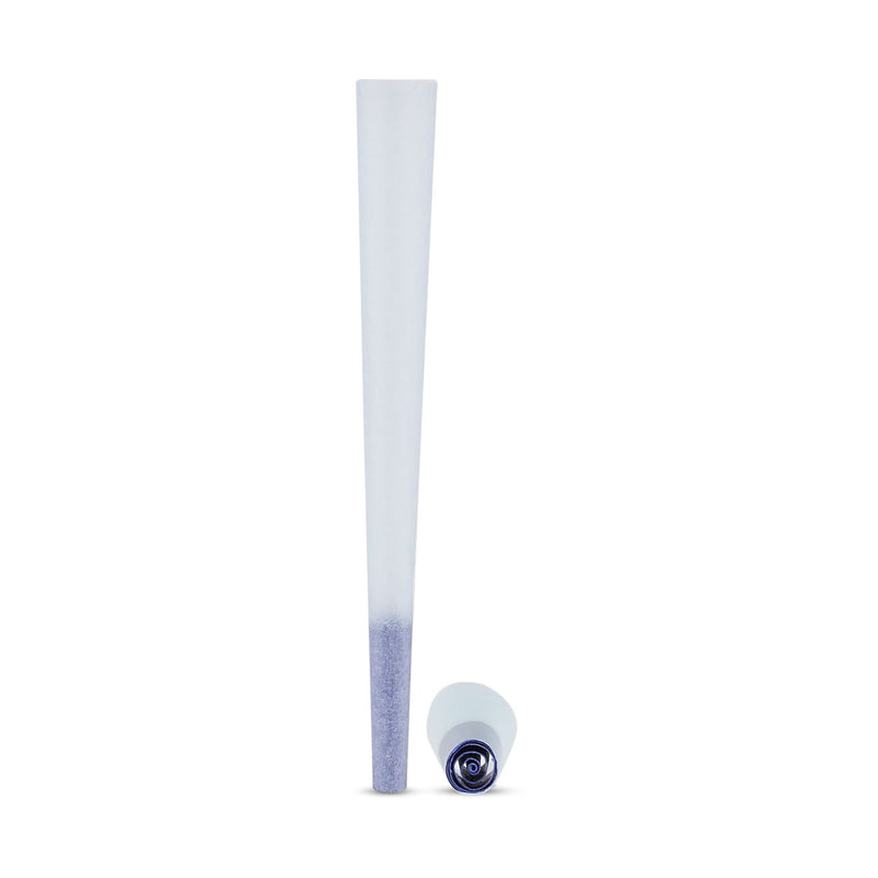 Sky Blue Cones with Spiral Filter Tip - The Cones Factory