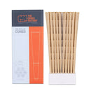 Unrefined Brown Cones with Spiral Filter Tip - The Cones Factory