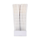 French White Cones with Spiral Filter Tip - The Cones Factory