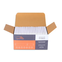 Tubes filtrants spiralés roulés à la main de 109 mm (diamètre 9 mm) - Papier blanc français - 170 tubes/paquet