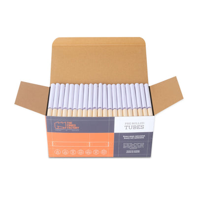 Cosmic Clear Tubes - Spiral Filter - Dia 9mm 170 Tubes/Pack - The Cones Factory