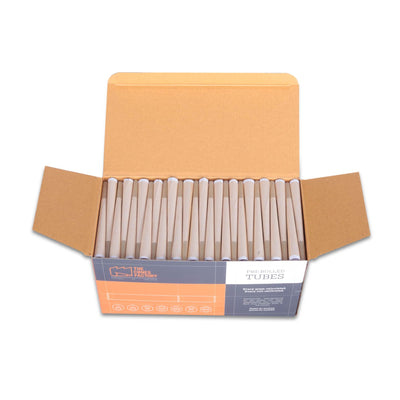 Unrefined Brown Conical Glass Filter 150 Cones/Pack - The Cones Factory