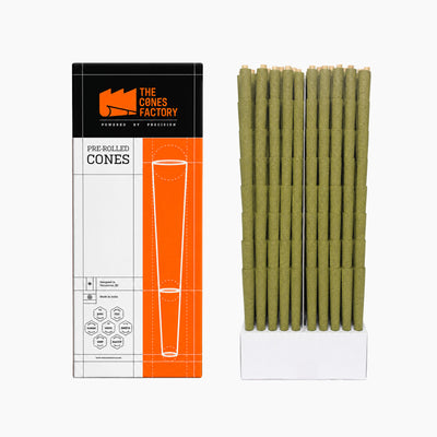 70mm Dogwalker Green Hemp Wrap Blunt MW Filter Cones
