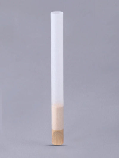French White Refined Wood Filter Tubes 9mm Dia 170 Tubes/Pack - The Cones Factory