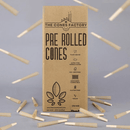 84MM (1 1/4 SIZE) PRE ROLLED CONES, BOX OF 900 CONES, 100% HEMP - The Cones Factory