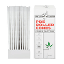 98MM REEFER PRE ROLLED CONES, BOX OF 1000 CONES, FRENCH WHITE - The Cones Factory