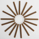 Hand Rolled Tubes with Glass Filter Tips - Hemp Wrapper Brown Hemp - The Cones Factory