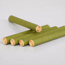 84MM HAND ROLLED TUBES - HEMP WRAPPER - 170 TUBES/ PACK Green Hemp - The Cones Factory