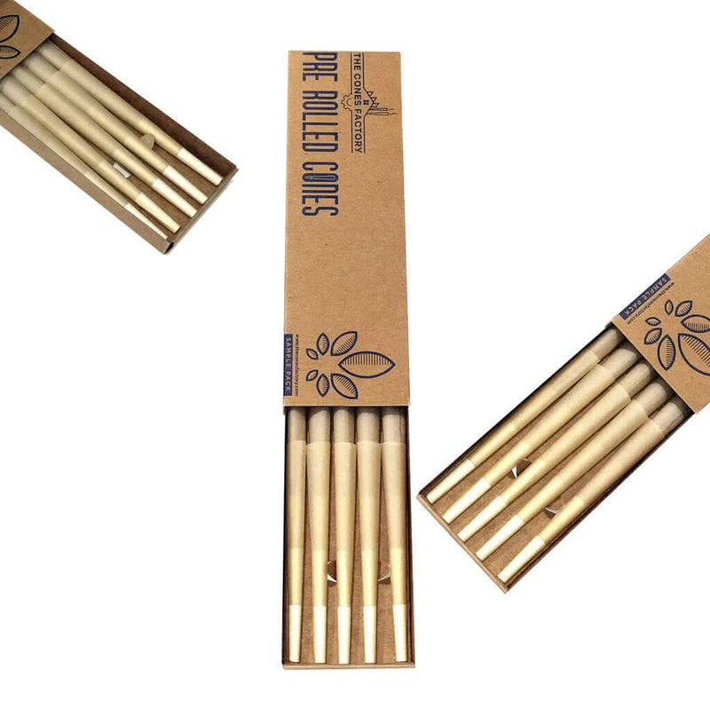 Sample Pack Pre Rolled Cones/Tubes - The Cones Factory